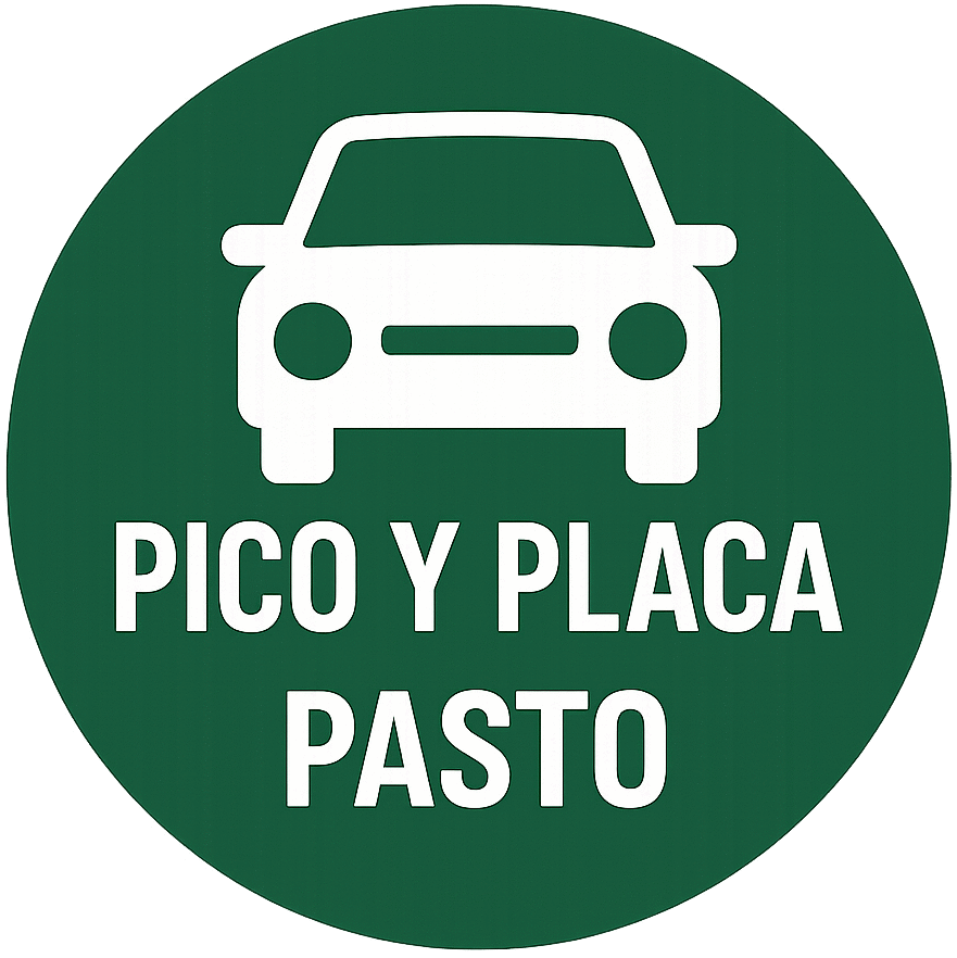 Pico y Placa Pasto — Horarios, Vías y Sanciones